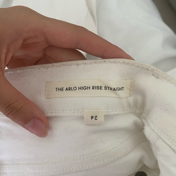 Denim forum Arlo Straight white jeans - Picture 4 of 4